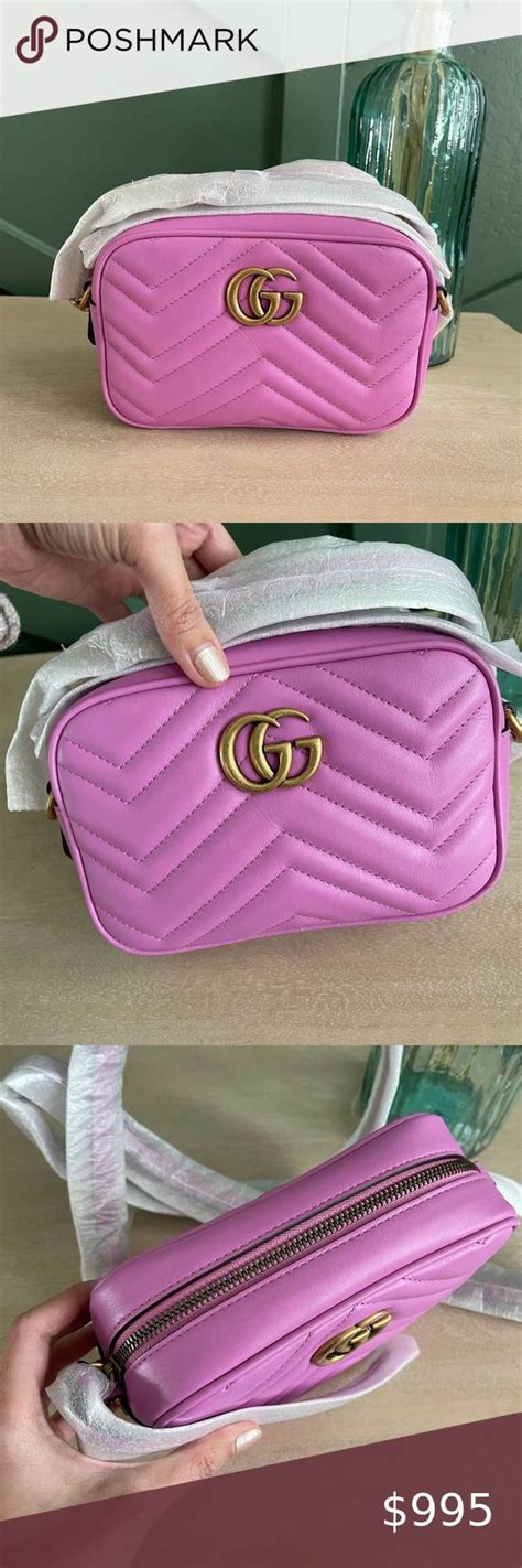 poshmark gucci marmont mini camera